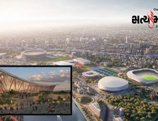 અમદાવાદમાં તૈયાર થશે વિશ્વસ્તરીય ‘સરદાર પટેલ સ્પોર્ટ્સ એન્ક્લેવ’, ઇન્ડોર એરેના અને એક્વેટિક સેન્ટરની ડિઝાઇન જાહેર