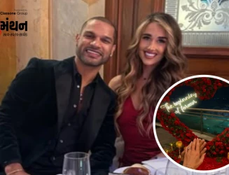 શિખર ધવને છૂટાછેડા પછી ગર્લફ્રેન્ડ સોફી સાથે સગાઈ કરી સ્ટાર ખેલાડી જીવનમાં નવી શરૂઆત કરી