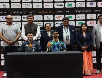 વર્લ્ડ ટેબલ ટેનિસ સ્પર્ધાનું સમાપન, માનુષ શાહ અને ર્યુ હન્નાની શાનદાર જીત સાથે સિંગલ્સ ખિતાબ હાંસલ કર્યા