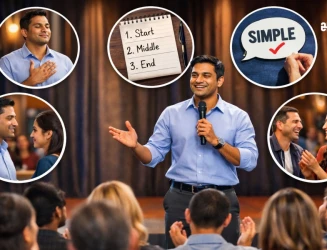 "તૈયારી વગર મંચ પર બોલતા ડર લાગવો સામાન્ય છે? આ 5 સરળ સ્ટેપ્સથી શ્રોતાઓનું ધ્યાન ખેંચો"