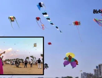 અમદાવાદના આકાશમાં રંગબેરંગી પતંગોની જમાવટ, આંતરરાષ્ટ્રીય મહોત્સવમાં દેશ-વિદેશના પતંગબાજોએ સર્જ્યું આકર્ષણ