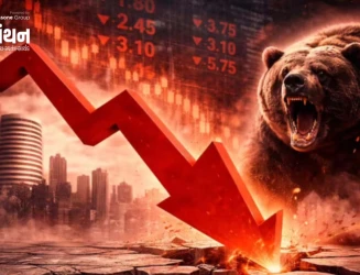 યુદ્ધના ડરથી બજારમાં કડાકો, સેન્સેક્સ 1100 પોઇન્ટ તૂટ્યો; રોકાણકારોની ₹3.50 લાખ કરોડની સંપત્તિ ધોવાઈ