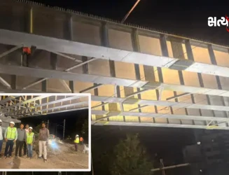 74 કરોડના ખર્ચે બનતો સાંઢીયા ફોરલેન પુલ પૂર્ણતાના આરે, આચારસંહિતા પહેલા લોકાર્પણની તૈયારી