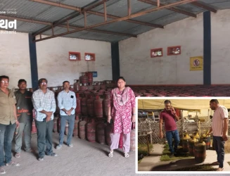 રાજકોટ જિલ્લામાં ઘરેલુ ગેસ સિલિન્ડરના ગેરવપરાશ સામે તંત્ર સક્રિય, વિવિધ સ્થળોએ દરોડા; રૂ. 2.07 લાખના સિલિન્ડર સીઝ