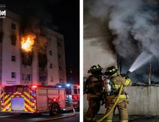 રાજકોટના મનમંદિર એપાર્ટમેન્ટમાં મધરાતે ભીષણ આગ: ગૂંગળામણથી માતા-પુત્રનું કરુણ મોત