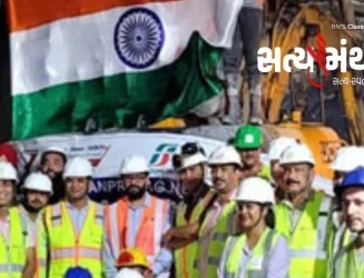 ઋષિકેશ-કર્ણપ્રયાગ રેલ પ્રોજેક્ટની ૧૦ કિ.મી. લાંબી ટનલનું સફળ બ્રેકથ્રૂ
