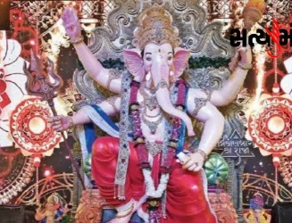રાજકોટમાં 'અગ્નિપથ' થીમ પર ત્રિકોણબાગ કા રાજાના દિવ્ય દર્શન