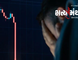 શેરબજારમાં શરૂઆતી તેજી બાદ મોટો કડાકો: સેન્સેક્સ 1,023 પોઇન્ટ તૂટ્યો, નિફ્ટીમાં પણ ભારે ઘટાડો