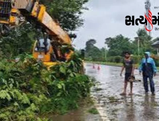 'અર્નબ' વાવાઝોડાનું કાકીનાડા પાસે ભયાનક રીતે ત્રાટક્યું
