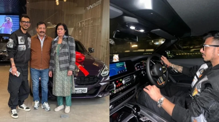 યુઝવેન્દ્ર ચહલે ખરીદી નવી આલીશાન BMW કાર, માતા-પિતાને સમર્પિત કરી ભાવુક સંદેશ