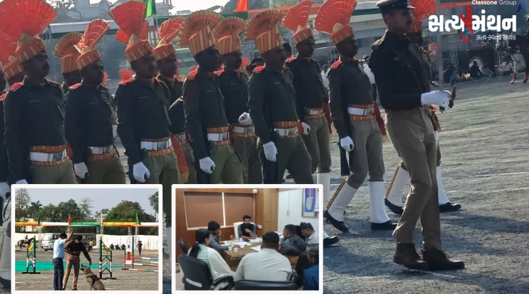 રાજકોટ જિલ્લામાં પ્રજાસત્તાક પર્વની ઉજવણી અને લોધિકામાં વિકાસ કાર્યોની સમીક્ષા: જિલ્લા વહીવટ સક્રિય