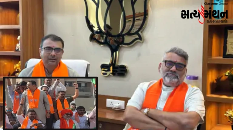 રાજકોટ મુલાકાતે સંગઠન પ્રભારી અનિરુદ્ધ દવે, સ્થાનિક સ્વરાજ ચૂંટણી પહેલા ભાજપ કાર્યકર્તાઓ સાથે બેઠકો
