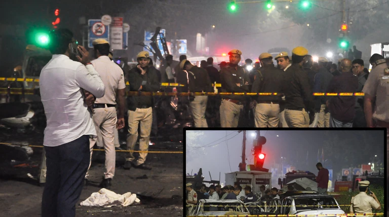 દિલ્હી કાર બ્લાસ્ટમાં 8 મૃતદેહોની ઓળખ, બે હજી અજાણ્યા — એકનું માથું ગુમ, બીજાના શરીરના ટુકડા મળ્યા