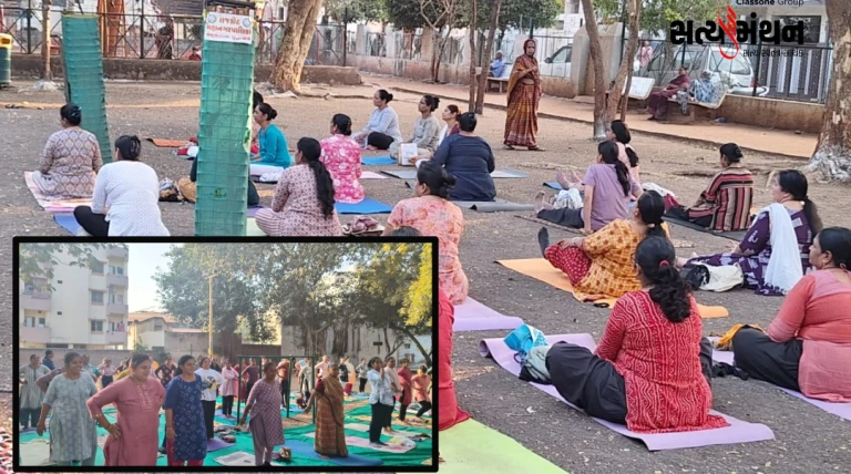 “મેદસ્વિતામુક્ત ગુજરાત” અભિયાનને વેગ: રાજકોટમાં બે યોગ શિબિરનો ભવ્ય પ્રારંભ