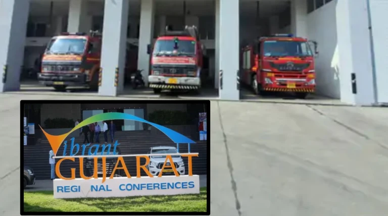 રાજકોટમાં વાઇબ્રન્ટ સમિટ પૂર્વે મારવાડી યુનિવર્સિટીમાં ‘મિની ફાયર સ્ટેશન’ ઉભું કરાશે: 150થી વધુ જવાનો અને 8 ફાયર ફાઈટર્સ સ્ટેન્ડબાય રહેશે