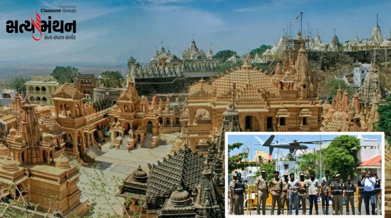 પાલીતાણા છ ગાઉ યાત્રા મેળા માટે પોલીસ એલર્ટ: ડ્રોન, બોડીવોર્ન કેમેરા અને SHE ટીમ સાથે કડક બંદોબસ્ત