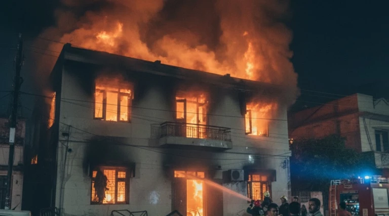 બિહારના મુજફ્ફરપુરમાં શોર્ટ સર્કિટથી ભયાનક આગ, એક જ પરિવારના પાંચ સભ્યોના કરૂણ અવસાનથી હાહાકાર મચ્યો