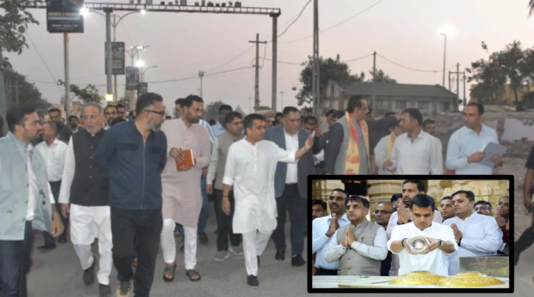 વડાપ્રધાનના સોમનાથ પ્રવાસ માટે વિસ્તૃત તૈયારી: નાયબ મુખ્યમંત્રી હર્ષભાઈ સંઘવી અને સરકાર અધિકારીઓનું સંકલન