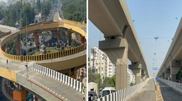 જામનગરનો નવો ફલાયઓવર બ્રિજ ખુલ્લો ત્રીજા દિવસે ચર્ચામાં, પાન-મસાલાની પીચકારી અને ગુટખાના કચરા જોવા મળ્યા