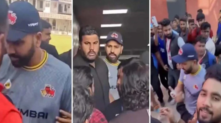 જયપુરમાં પ્રેક્ટિસ દરમિયાન ફેન્સે ઘેર્યો રોહિત શર્માને, સુરક્ષા ઘેરો તૂટતાં મેદાન પર સર્જાયો હંગામો
