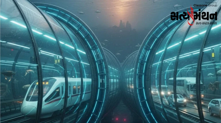 બ્રહ્મપુત્રા નદી નીચે દોડશે ટ્રેન અને કાર: ભારતની પ્રથમ અંડરવોટર રોડ-કમ-રેલ ટનલને કેન્દ્રની મંજૂરી