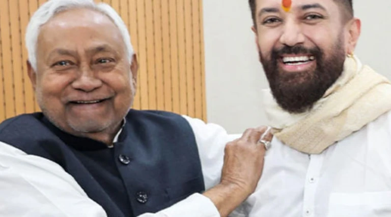 ચિરાગ પાસવાનનું મોટું નિવેદન: નીતિશ કુમાર 10મી વખત બિહારના મુખ્યમંત્રી બનશે તેવી અટકળો તેજ થયો