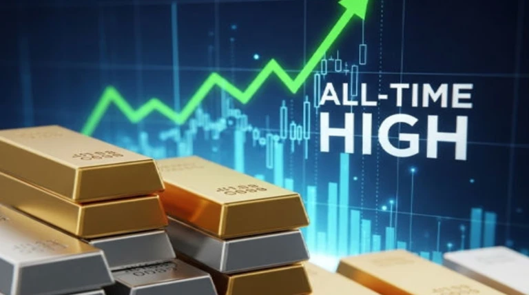 ચાંદી ઐતિહાસિક ટોચે: MCX પર ભાવ ₹2.14 લાખને પાર, સોનામાં પણ ₹1400થી વધુનો ઉછાળો