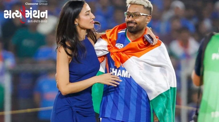 T20 વર્લ્ડ કપ જીતની ઉજવણી બાદ હાર્દિક પંડ્યા વિવાદમાં, તિરંગાના અપમાનનો આરોપ