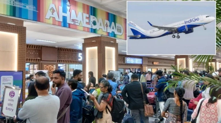 ઈન્ડિગો સંકટ ઉંડું બન્યું: અમદાવાદ–મુંબઈ સહિત દેશભરમાં ફરી ફ્લાઇટ રદ, મુસાફરોમાં ભારે નારાજગી