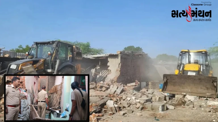 જંગલેશ્વર ડિમોલિશન પૂર્વે તણાવ ચરમસીમાએ, આખો વિસ્તાર પોલીસ છાવણીમાં ફેરવાયો