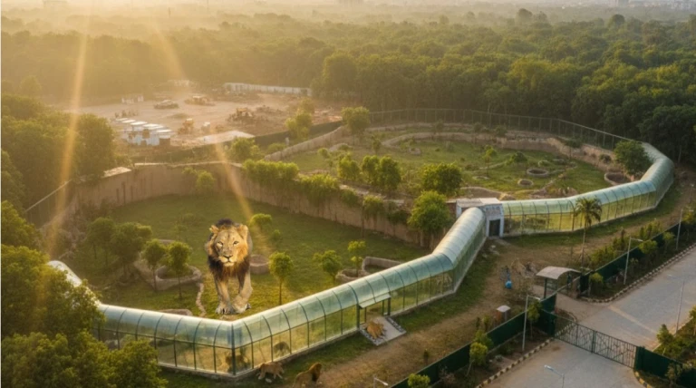 રાજકોટ લાયન સફારી પાર્કનું કામ ઝડપથી પૂર્ણ, ઉનાળામાં ખુલ્લું મુકવાની મનપાની તૈયારીઓ શરૂ