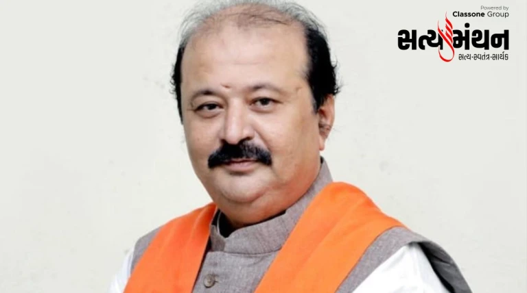 ગુજરાત વિધાનસભાના નવા ઉપાધ્યક્ષ તરીકે પૂર્ણેશ મોદીની વરણી, ધ્વનિ મતથી જીત વચ્ચે રાજકીય હોબાળો