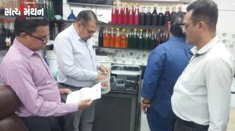 ઉનાળાની શરૂઆત સાથે રાજકોટમાં ફૂડ વિભાગ સક્રિય – આઈસ ગોલા વેચાણકારો પર તંત્રની કડક કાર્યવાહી