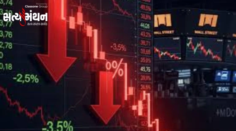 શેરબજારમાં મોટો ધબકારો: સેન્સેક્સ 1150 પોઈન્ટ તૂટ્યો, સોનું-ચાંદીમાં ભારે ઉથલપાથલ