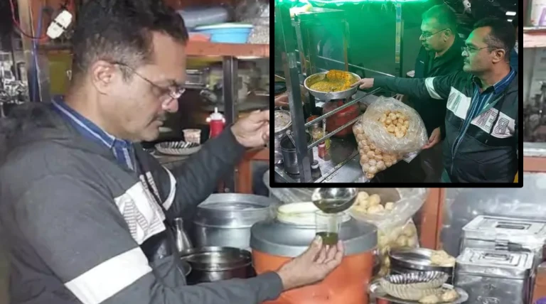 પાણીપુરીની લક્ઝરી દુકાનોમાં દરોડા, રાજકોટ મનપાના ફૂડ વિભાગે વિવિધ પાણીના 50 નમૂના લીધા, 2 મહિના બાદ આવશે રિપોર્ટ!