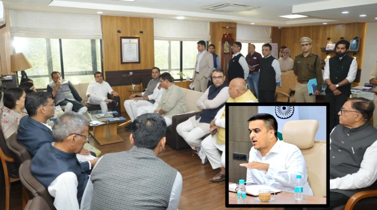 વિકાસ કામો કરવા હોય તો સંકલન સાથે સંપીને આવોઃ નાયબ મુખ્યમંત્રી હર્ષભાઈ સંઘવીની કડક સલાહ