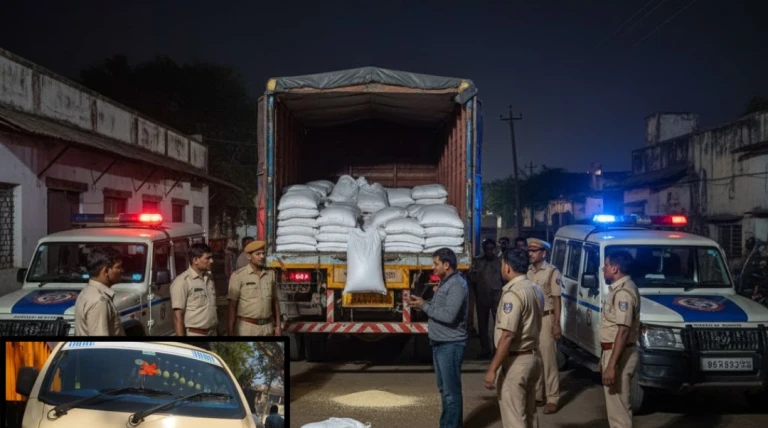 પંચમહાલમાં સરકારી અનાજ કૌભાંડ સામે આવ્યું, ચોખા ભરેલો ટેમ્પો ઝડપી પાડ્યો, અનાજ માફીયાઓમાં ભય અને ફફડાટનો માહોલ