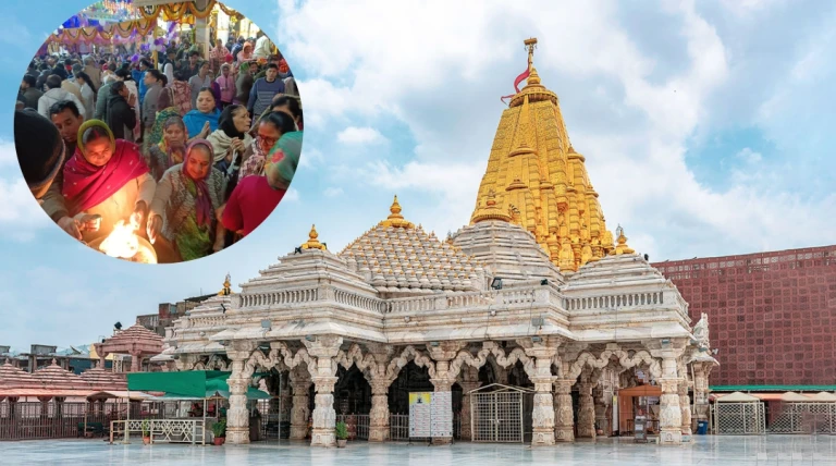 યાત્રાધામ અંબાજીમાં પ્રાગટ્યોત્સવની ભવ્ય ઉજવણી, મા અંબાના દર્શન માટે માનવ મહેરામણ ઉમટ્યું