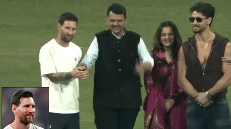 મેસીના સન્માન કાર્યક્રમમાં નેતા અને અભિનેતા પર ફેન્સનો આક્રોશ, હૂટિંગ વચ્ચે CMએ “ગણપતિ બાપ્પા મોરયા” કહી સંભાળ્યો માહોલ