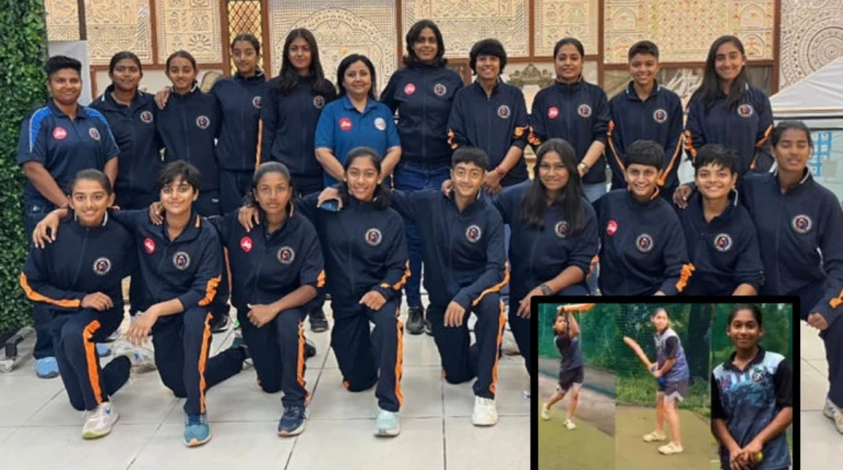 ડાંગની દીકરીએ ગૌરવ વધાર્યું! BCCI U15 વન ડે ટુર્નામેન્ટમાં ફ્રેની ચૌધરીની પસંદગી, SDCAએ આપી શુભેચ્છા