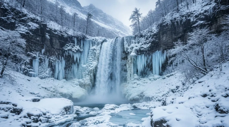 ઉત્તરાખંડ અને જમ્મુ-કાશ્મીરમાં ભારે બરફવર્ષા, પહાડી વિસ્તારોમાં ઝરણાં જામી ગયા, કડકડતી ઠંડીનો પ્રકોપ સમગ્ર ઉત્તર ભારતમાં વધ્યો