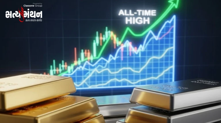 ચાંદી ઐતિહાસિક ટોચે, એક જ દિવસમાં ₹12,638નો ઉછાળો; સોનાએ પણ ₹1.59 લાખ પાર કરી તમામ રેકોર્ડ તોડ્યા