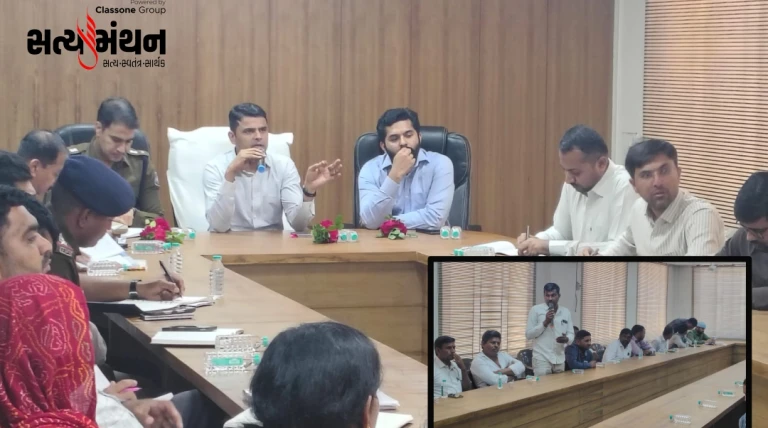 રાજકોટ જિલ્લા વહીવટી તંત્ર દ્વારા વિંછીયા અને જસદણ ખાતે ‘સરપંચ સંવાદ’ કાર્યક્રમ યોજાયો