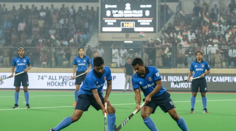 રાજકોટમાં 74મી ઓલ ઇન્ડિયા પોલીસ હોકી ચેમ્પિયનશિપ: 4 થી 15 ડિસેમ્બર સુધી રોમાંચક ટૂર્નામેન્ટ