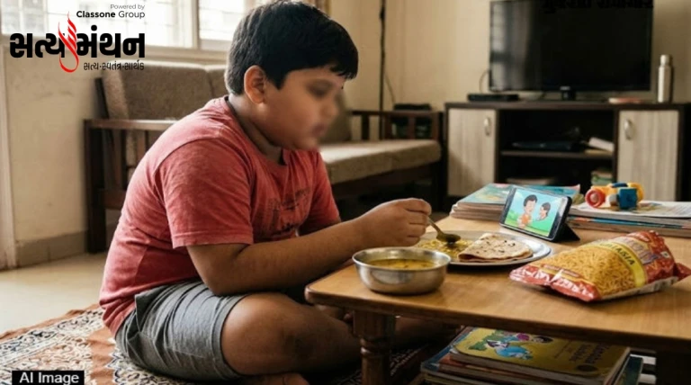 ભારતમાં વધતું બાળ મેદસ્વીપણું ચિંતાજનક, રિપોર્ટ મુજબ માતા-પિતાની કેટલીક ભૂલો બની શકે છે કારણ