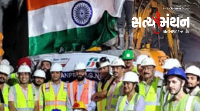 ઋષિકેશ-કર્ણપ્રયાગ રેલ પ્રોજેક્ટની ૧૦ કિ.મી. લાંબી ટનલનું સફળ બ્રેકથ્રૂ