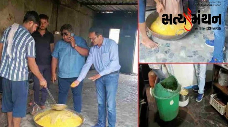 રાજકોટ મનપા ફૂડ શાખા ખાણીપીણીની 46 દુકાનોમાં ત્રાટકી