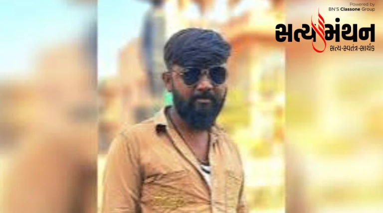 વીરપુર પાસે  બાઈક સ્લીપ થતાં કોઠારીયા સોલ્વન્ટના યુવકનું કરૂણ મોત