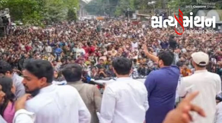 બાંગ્લાદેશમાં  'દિલ્હી નહીં, ઢાકા'ના નારા સાથે તારિક રહેમાન સરકાર સામે ઉતર્યા લોકો