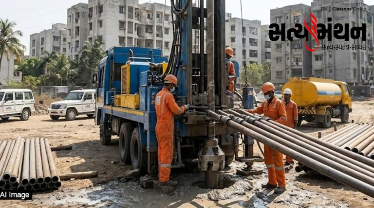 અમદાવાદમાં 1000 ફૂટની ઊંડાઈના 12 નવા બોરવેલ બનાવી જળ સંકટ સામે બાથ ભીડાશે
